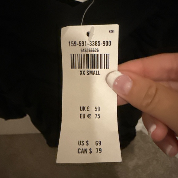 Long sleeve Black Abercrombie dress - Picture 3 of 3